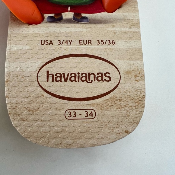 Havaianas Minions Flip Flop Sandal size 3/4Youth - Picture 4 of 8